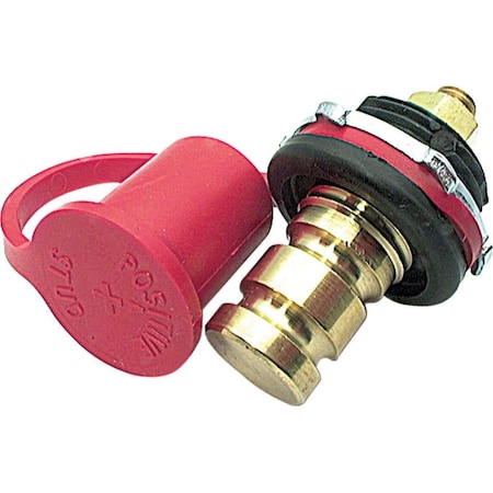 Allstar Performance Battery Charging Post; Red ALL76140